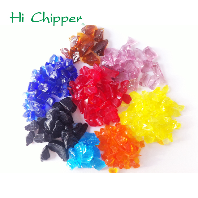 Crushed Glass for Landscaping from China manufacturer Qingdao Hi
